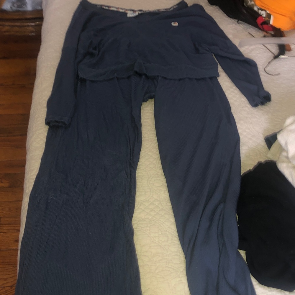Cozy Women's Blue Pajama Set